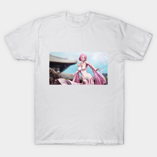 Sakura T-Shirt by asteltainn